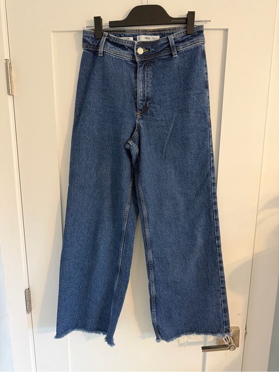 Mango Denim - Mango MNG High-Rise Sailor Style Wide Leg Women’s Jeans Size 4